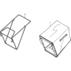 Grass Bag & Frame for Honda HRG536-SD