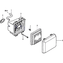 Air Cleaner for Honda HRG536-SD