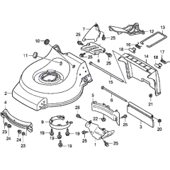 Cutter Housing for Honda HRG536-SD