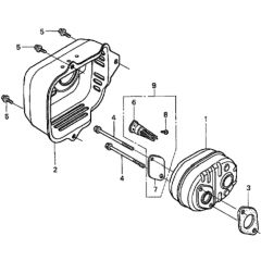 Muffler for Honda HRG536C1