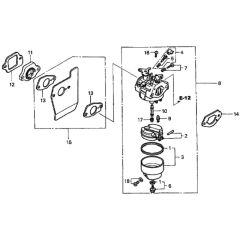 Carburettor for Honda HRG536C1