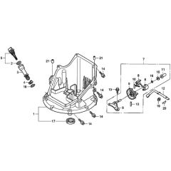 Oil Pan for Honda HRG536C1