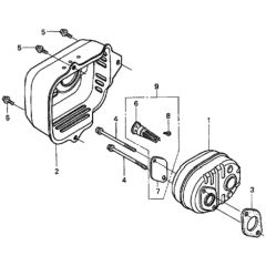 Muffler for Honda HRG536C1