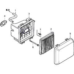 Air Filter Assembly for Honda HRG536