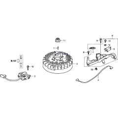 Flywheel & Ignition Assembly