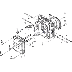 Cylinder Head Assembly for Honda