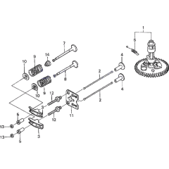 Camshaft & Valves Assembly