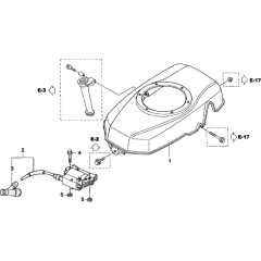 Fan Cover & Ignition Coil