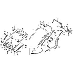 Handle for Honda HRH536