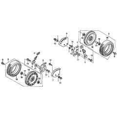 Front Wheel for Honda HRH536