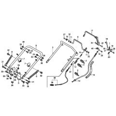 Handle for Honda HRH536K1