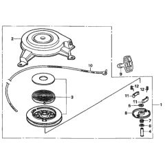 Recoil Starter for Honda HRH536K1