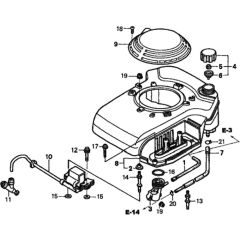 Fan Cover for Honda HRH536K1