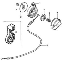 Throttle Lever for Honda HRH536K1