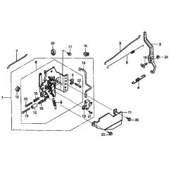 Control for Honda HRH536K2