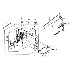 Control for Honda HRH536K2