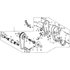 Transmission for Honda HRH536K2