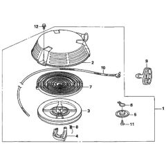 Recoil Starter for Honda HRH536K3