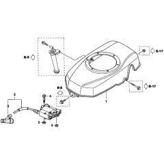 Fan Cover for Honda HRH536K3