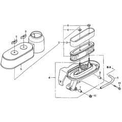 Air Cleaner for Honda HRH536K3
