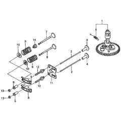 Camshaft for Honda HRH536K4