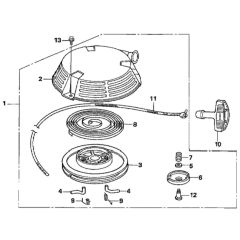 Recoil Starter for Honda HRH536K4