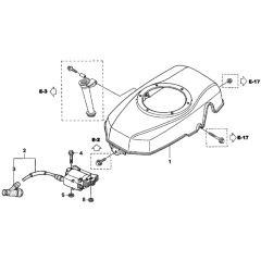 Fan Cover for Honda HRH536K4