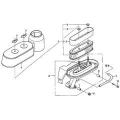 Air Cleaner for Honda HRH536K4
