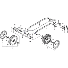 Front Wheel Assembly for Honda