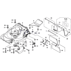 Cutter Housing for Honda HRX426-SX