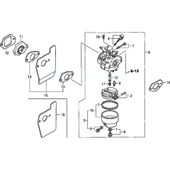 Carburetor Assembly for Honda