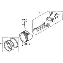 Piston for Honda HRX426C