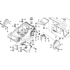 Cutter Housing for Honda HRX426 QX