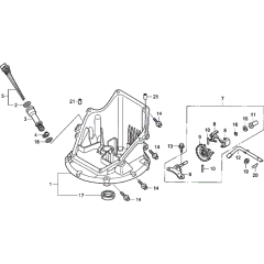 Oil Pan Assembly for Honda HRX426