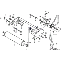 Rear Roller for Honda HRX426