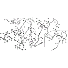 Handle Pipe Assembly for Honda
