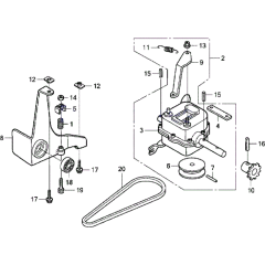 Transmission Assembly for Honda HRX426