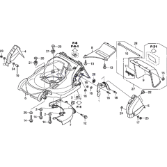 Cutter Housing for Honda HRX426