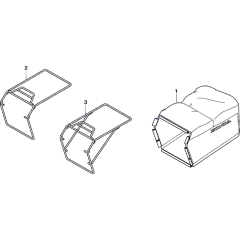 Grass Bag Assembly for Honda