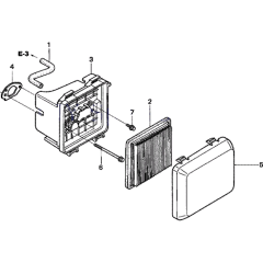 Air Filter Assembly for Honda HRX426