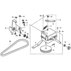 Transmission for Honda HRX476C