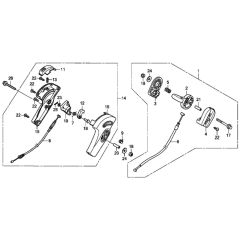 Throttle Lever for Honda HRX476C1