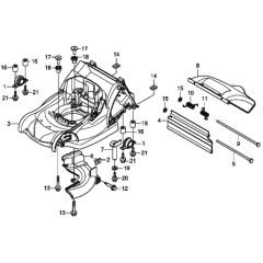 Cutter Housing for Honda HRX476C1