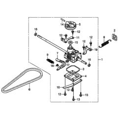 Transmission for Honda HRX476C1