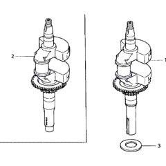 Crankshaft Assembly for Honda HRX537