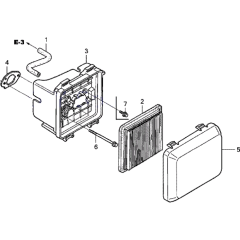 Air Cleaner Assembly for Honda HRX537