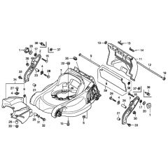 Cutter Housing for Honda HRX537C1