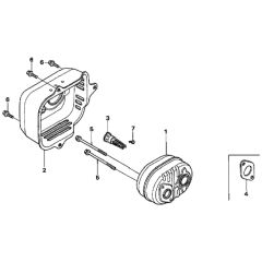 Muffler for Honda HRX537C1