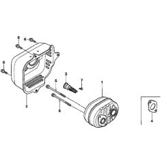 Muffler for Honda HRX537C1