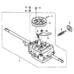 Transmission for Honda HRX537C1